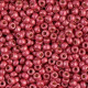 Miyuki rocailles Perlen 8/0 - Matted duracoat galvanized light cranberry 8-4211F
